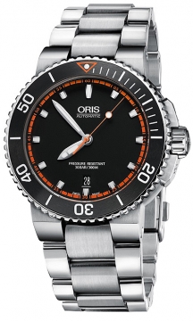 Buy this new Oris Aquis Date 43mm 01 733 7653 4128-07 8 26 01PEB mens watch for the discount price of £1,107.00. UK Retailer.